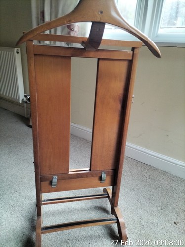 Manual wooden trouser - wooden, press