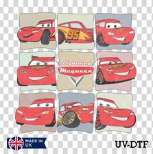 Lightning McQueen Car UV DTF