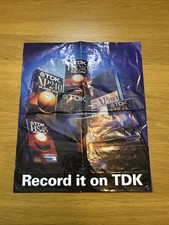 Vintage Rare TDK Plastic