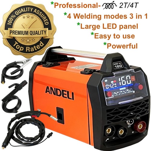 Andeli 160amp gasless 4t - andeli,