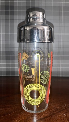 Vintage cocktail shaker 1970s - cocktail,