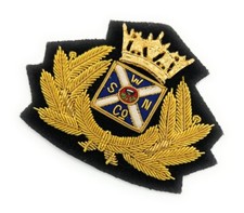 Merchant Navy Cap Badge SWN