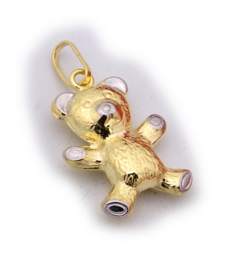 Pendant bear teddy plastic - teddy, 3d