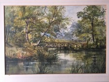 Ornamental Bridge Across a