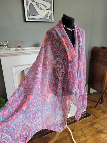 Long wide shawl scarf wedding - long,