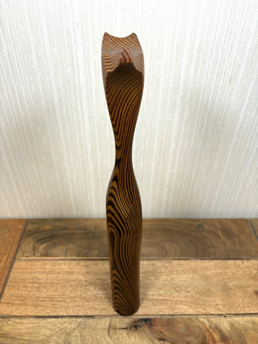 Wooden carved abstract - carved,