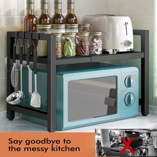 Microwave oven rack black - microwave,