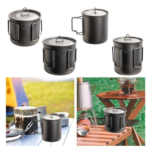 Titanium pot backpacking - pot,