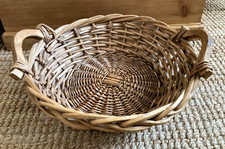Large 18 Inch Round Wicker