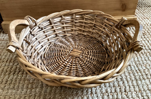 Large inch round wicker - large,
