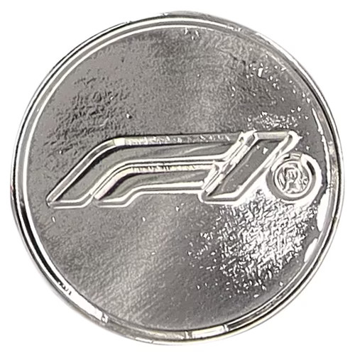 Formula badge pin silver - badge,
