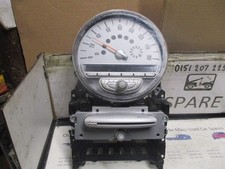 mini cooper 2009 speedometer