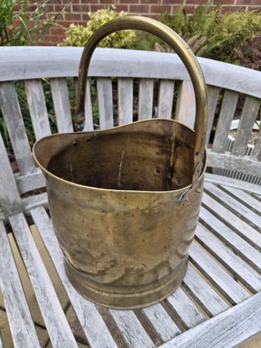 Coal scuttle barrel - coal, basket