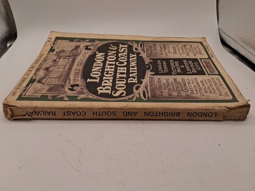 Original 1912 time tables - original,
