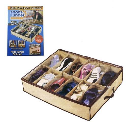 Pairs shoe under bed - pairs,