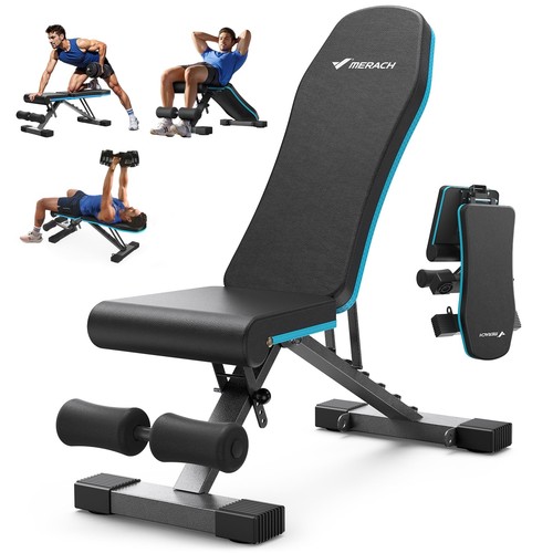 Merach weight bench foldable - bench,,