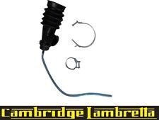 Lambretta S1 S2 Carb Air Hose Kit Filter Rubber Base Cup Drain Hose Clips