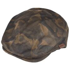 Wax Flat Cap Camouflage Water