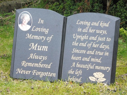 Gravestone memorial stone - memorial,