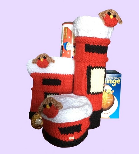 Knitting pattern 335 postbox - pattern,