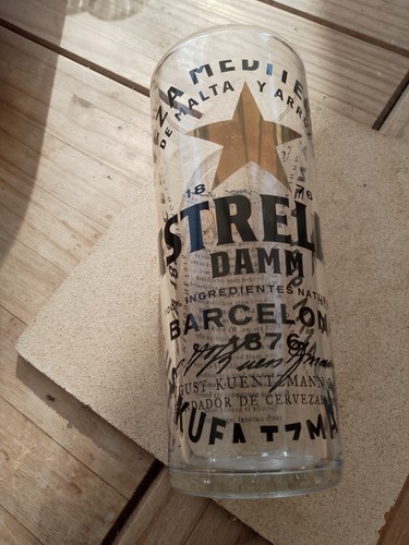 Estrella damm pint glass - pint,
