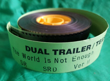 James Bond The World Is Not Enough (TWINE) 35 mm Trailer /Teaser reel film