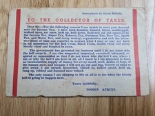 Rare Unusual Tommy Atkins