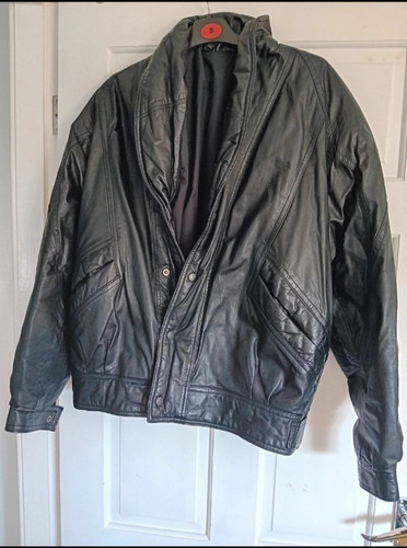 Mens vintage leather jacket