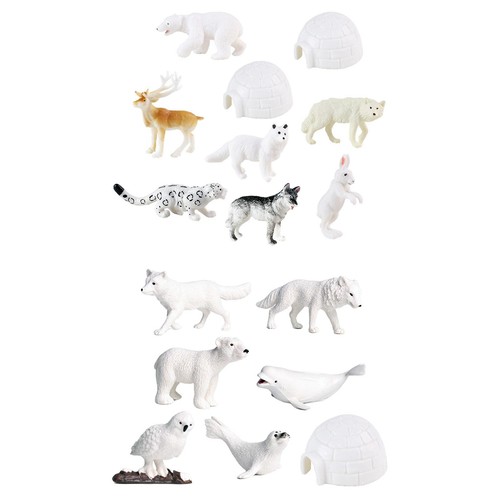 Mini arctic animal model - animal,