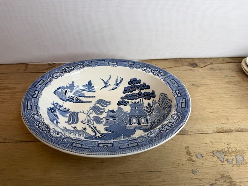 Vintage wedgwood willow oval - willow,