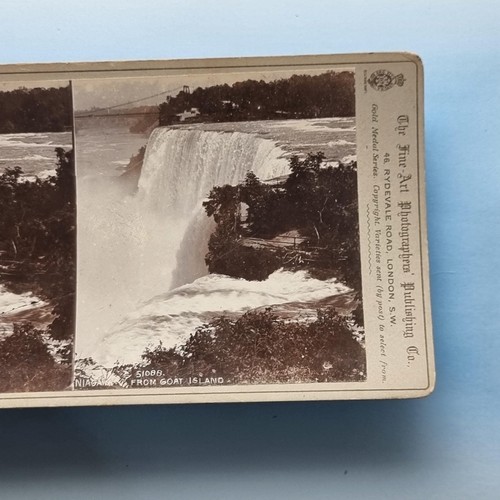 Niagara stereoview c1895 - ny,