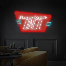 "American Diner" Logo Flex