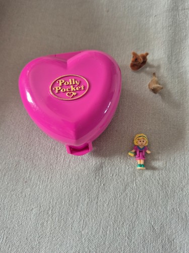 Vintage 1993 polly pocket - vintage, pink