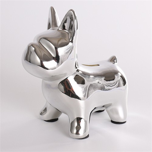 Ceramic bulldog dog piggy - dog,