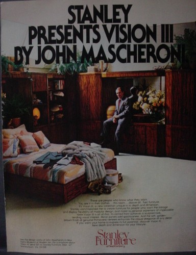 1979 stanley furniture vision - furniture,