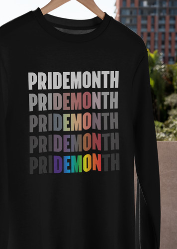 Pride month demon - month, t-shirt