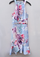 Lipsy vip blue - blue, floral