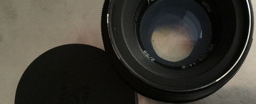 Helios lens 58 mm - 44, /