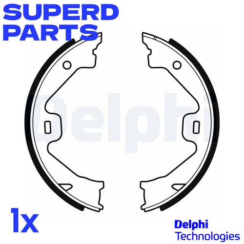 Brake shoe set - brake,