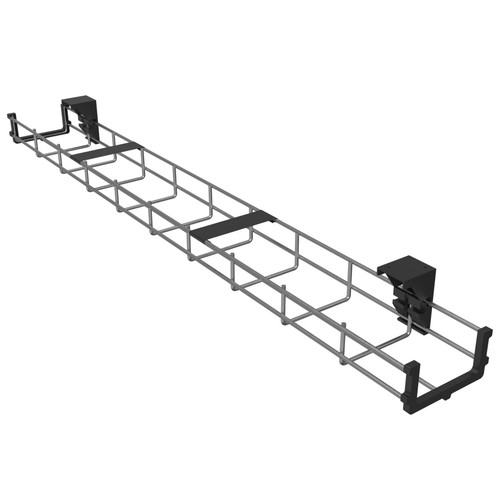 Under desk basket cable tray - desk,