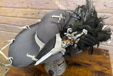 Grey Distressed Pirate Hat