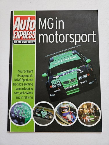 Motorsport auto express - mg,