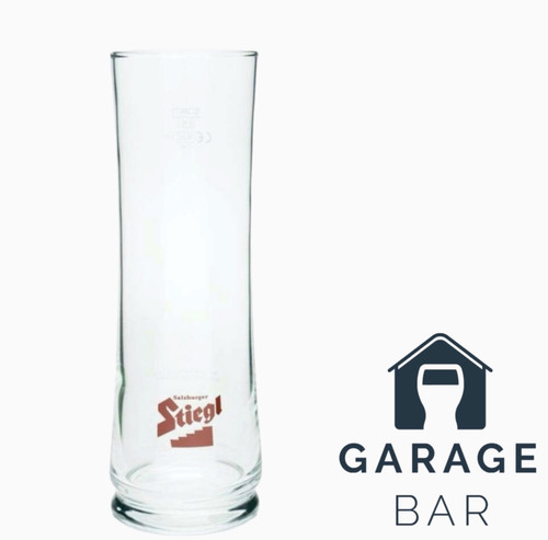 Single stiegl beer glass pint - beer,