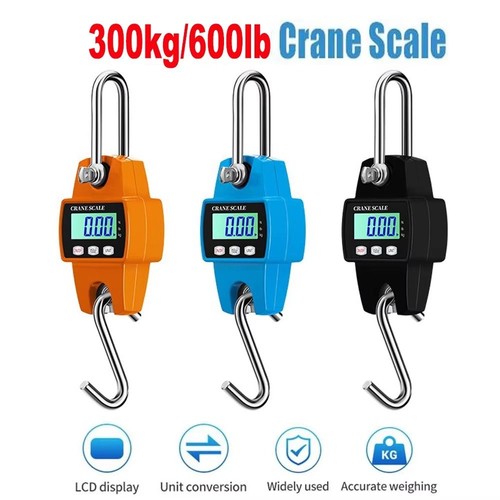 Electronic crane scale - kg/lb/n,