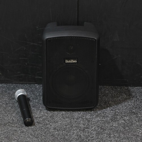 Subzero portable speaker - subzero,