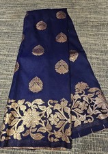 Katan Silk Saree royal blue