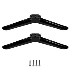 Black TV Stand Base Mount