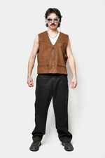 Vintage western mens leather