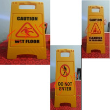 Caution Wet Floor Sign NO