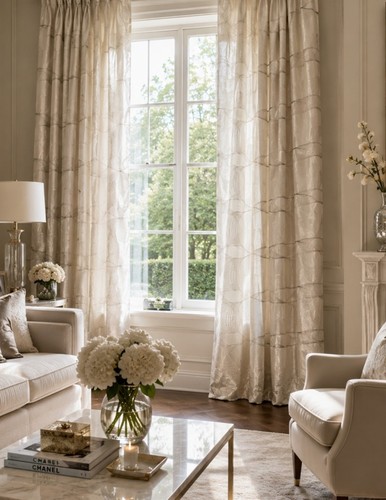 Long large interlined curtains - large,